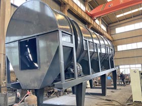 陳腐垃圾處理系統(tǒng)發(fā)貨—昆明市靜脈產(chǎn)業(yè)園