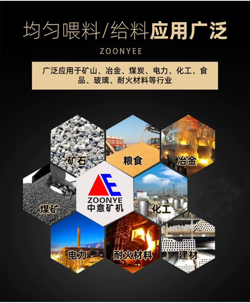 GZT振動(dòng)給料機(jī)適用范圍