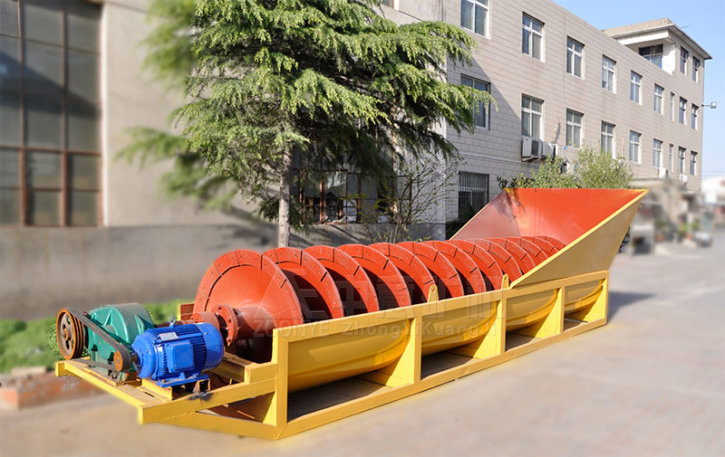 螺旋洗砂機(jī)實(shí)拍1
