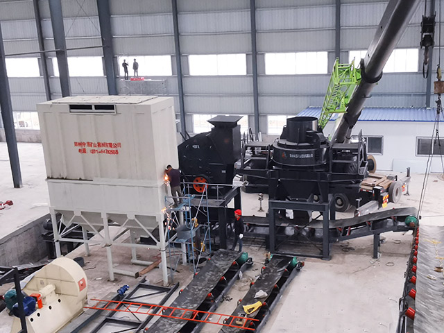 湖北公安縣時(shí)產(chǎn)200噸砂石料EPC項(xiàng)目生產(chǎn)線