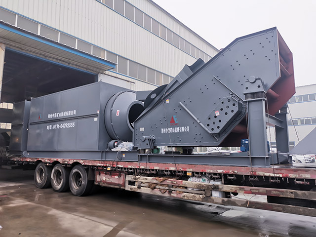 發(fā)貨！中意礦機(jī)棒條篩滾筒篩發(fā)往湖北咸寧