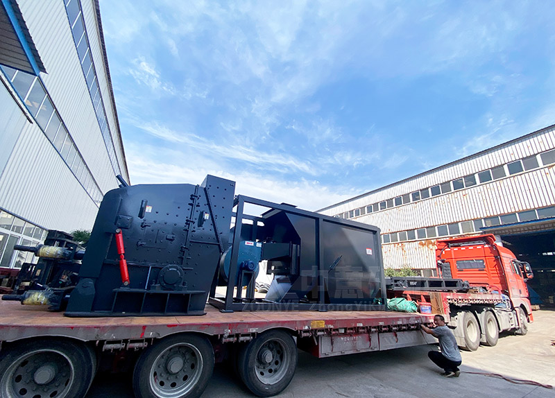 裝修垃圾處理生產(chǎn)線(xiàn)設(shè)備發(fā)貨