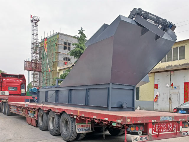 發(fā)往天津！中意裝修垃圾輕物質(zhì)水浮選機(jī)啟程