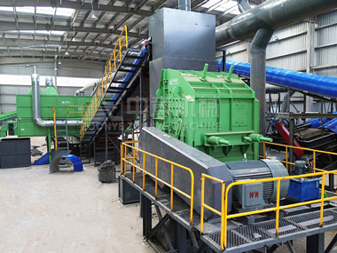 中意機(jī)械：山西建筑裝修垃圾處理現(xiàn)場(chǎng)