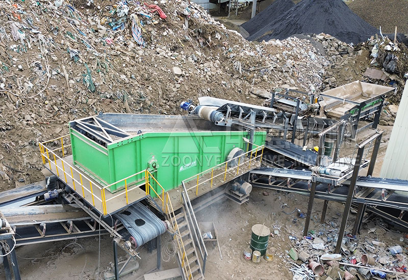 彈跳篩+鏈板給料機(jī) 彈跳篩+鏈板給料機(jī)