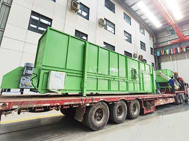 中意機(jī)械裝修垃圾風(fēng)選設(shè)備發(fā)貨！