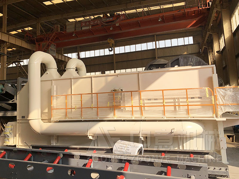 堆放多年的城市生活垃圾處置工藝風(fēng)選機(jī)實(shí)地工廠圖片 堆放多年的城市生活垃圾處置工藝風(fēng)選機(jī)實(shí)地工廠圖片