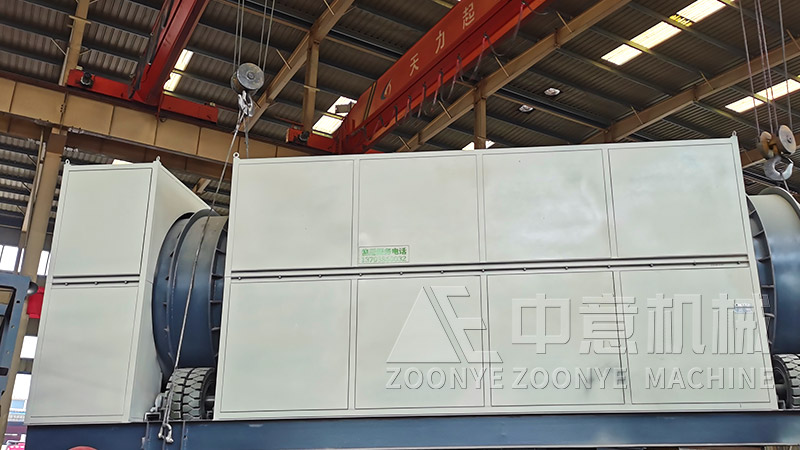 建筑磚瓦等廢料處理設(shè)備滾筒篩實地工廠圖片
