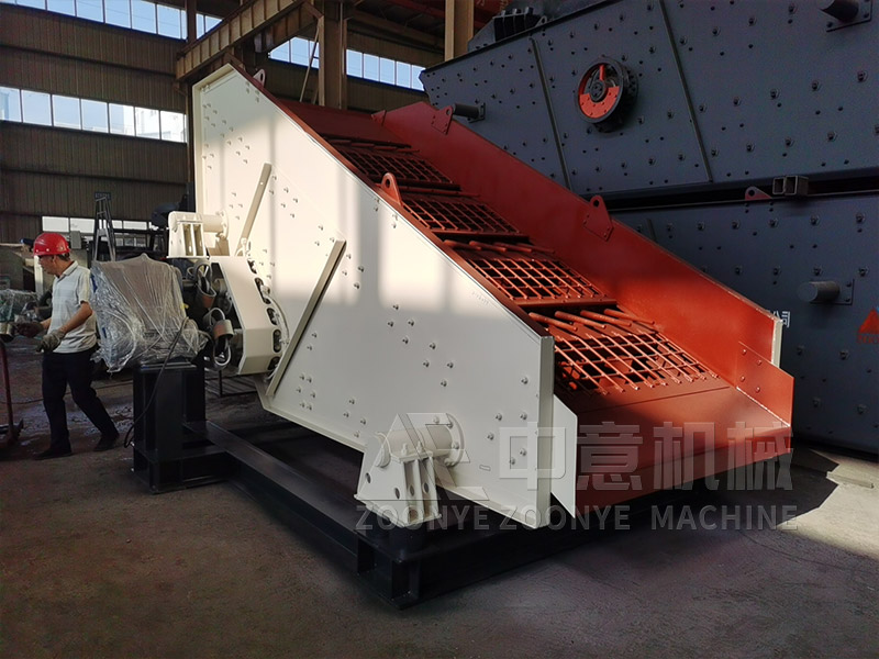 建筑廢棄物棒條篩實(shí)地工廠圖片