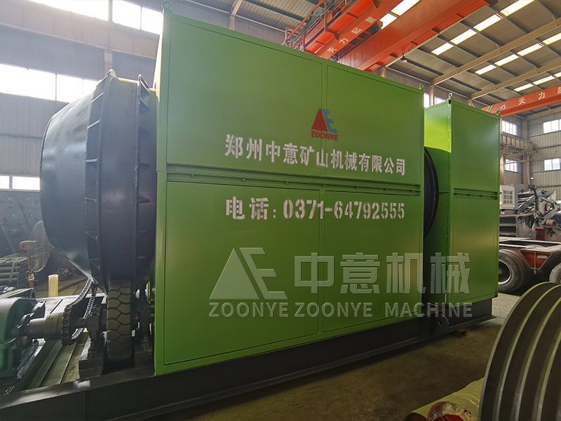 固廢垃圾滾筒篩實(shí)地工廠圖片